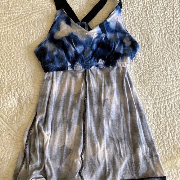 Alfani Stretch Racer back V-neck Tank top with ruffle Size M - Picture 5 of 11